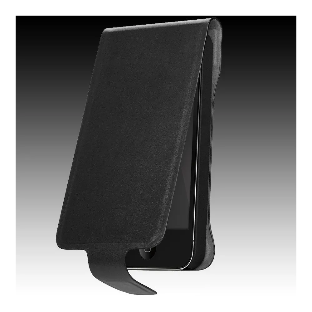 Cygnett iphone 5s case lavish leather black.