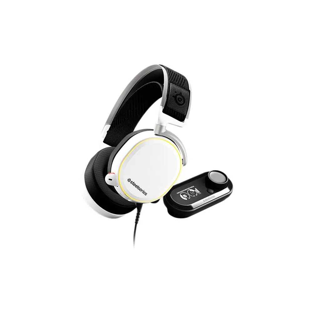 Steelseries arctis pro + gamedac white