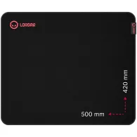Lorgar main 325 gaming mouse pad precise control surface red
