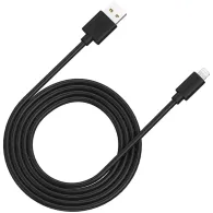 Canyon mfi-12 lightning usb cable for apple (c48) round pvc