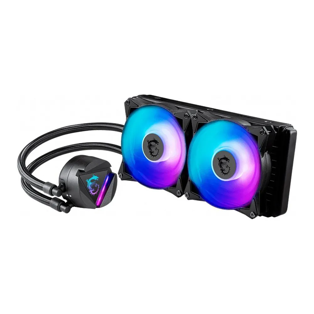 Msi mag coreliquid 240r aio argb cpu liquid cooler 240mm