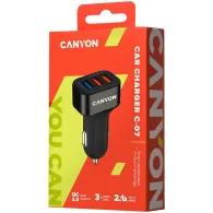 Canyon c-07 universal 3xusb car adapter(1 usb with quick charger