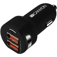 Canyon c-04 universal 2xusb car adapter input 12v-24v output 5v-2.4a