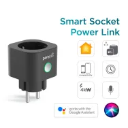 Power plug power link (black)