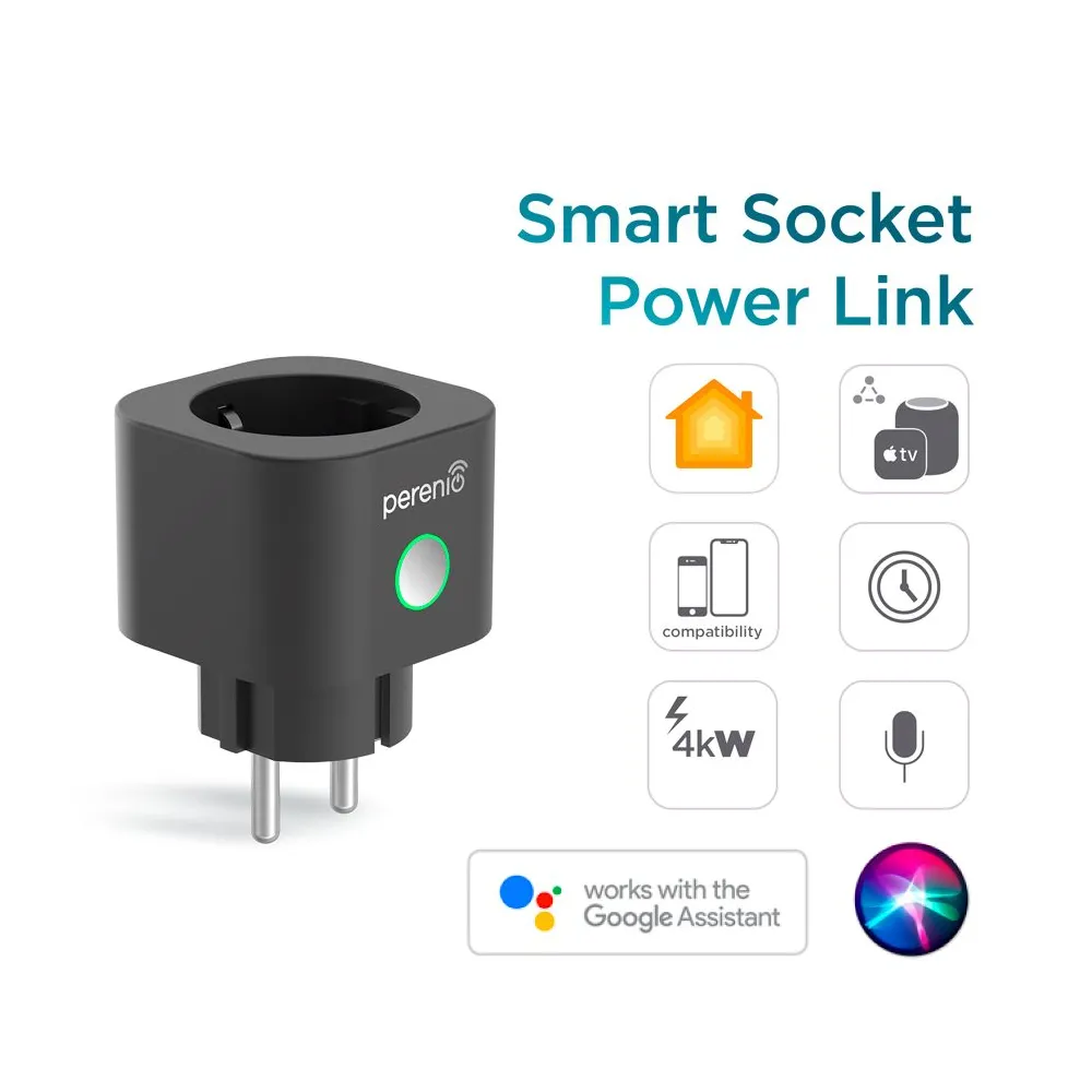 Power plug power link (black)
