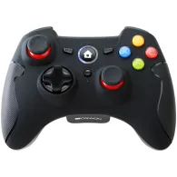 Canyon gp-w6 2.4g wireless controller with dual motor rubber coating