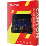 Canyon ns03 cooling stand dual-fan with 2x2.0 usb hub support