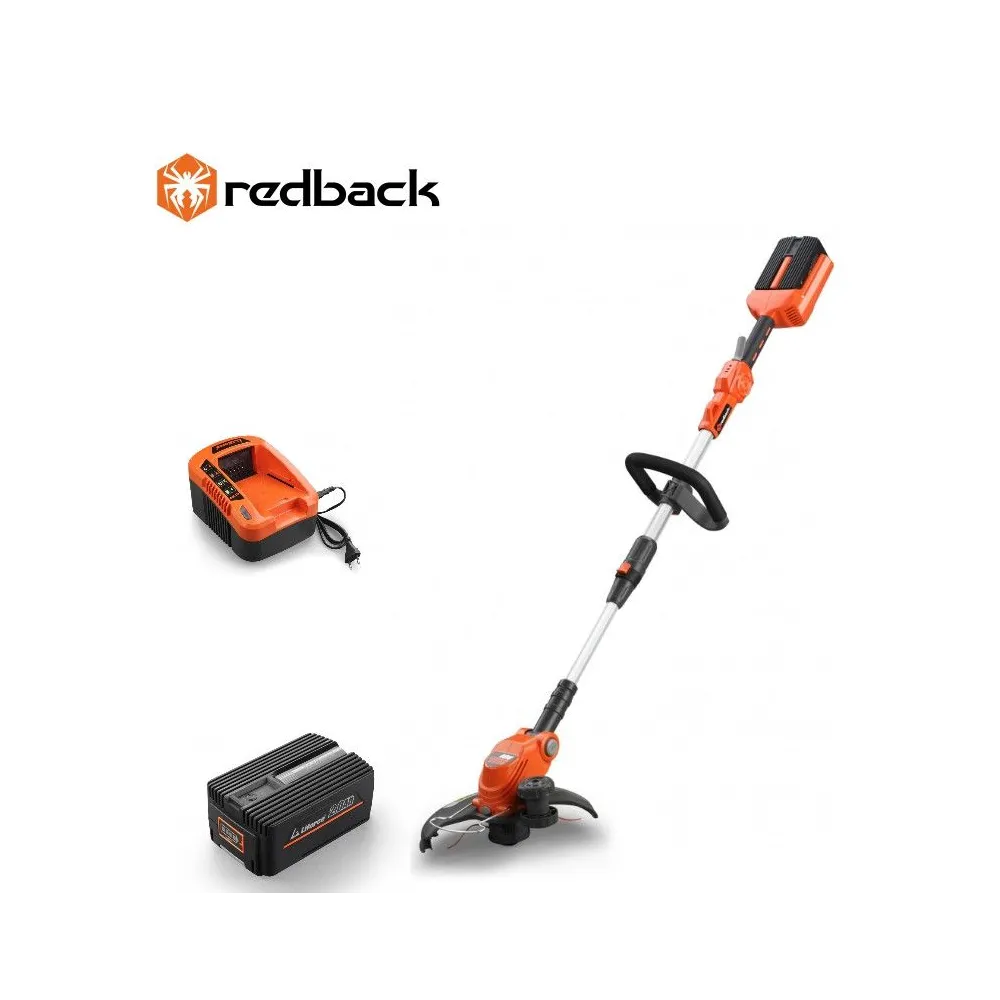 Trimer gazon RedbackE312D +acumulator 40v/2ah+ incarcator 40v/2a