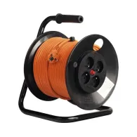 Derulator 4 prize schuko 230v 16a 25m 3x1.5mm