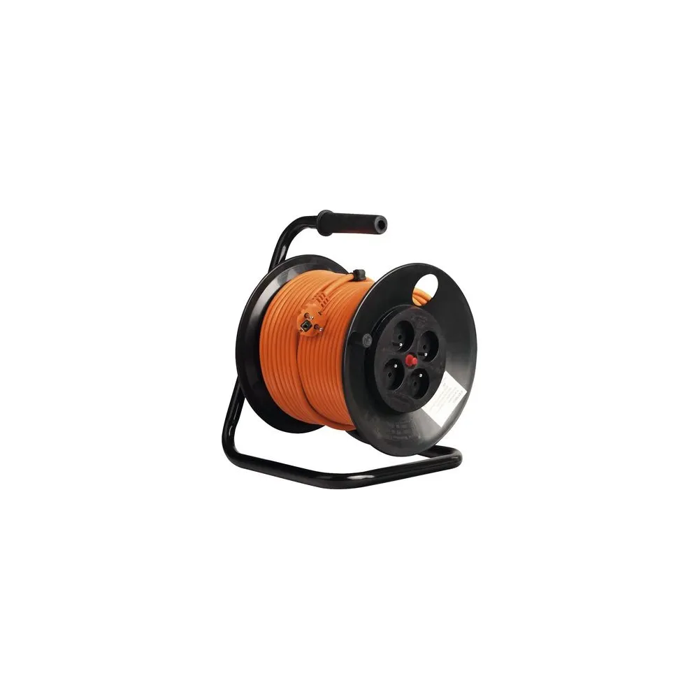 Derulator 4 prize schuko 230v 16a 25m 3x1.5mm