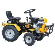 Progarden campo t18609 minitractor 4x4 18cp benzina ridicare hidraulica spate
