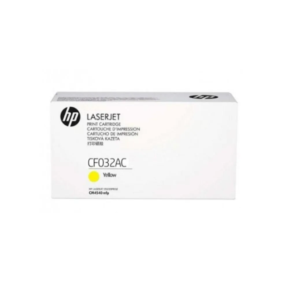 Toner original hp galben cf032ac pentru laserjet cm4540 mfp