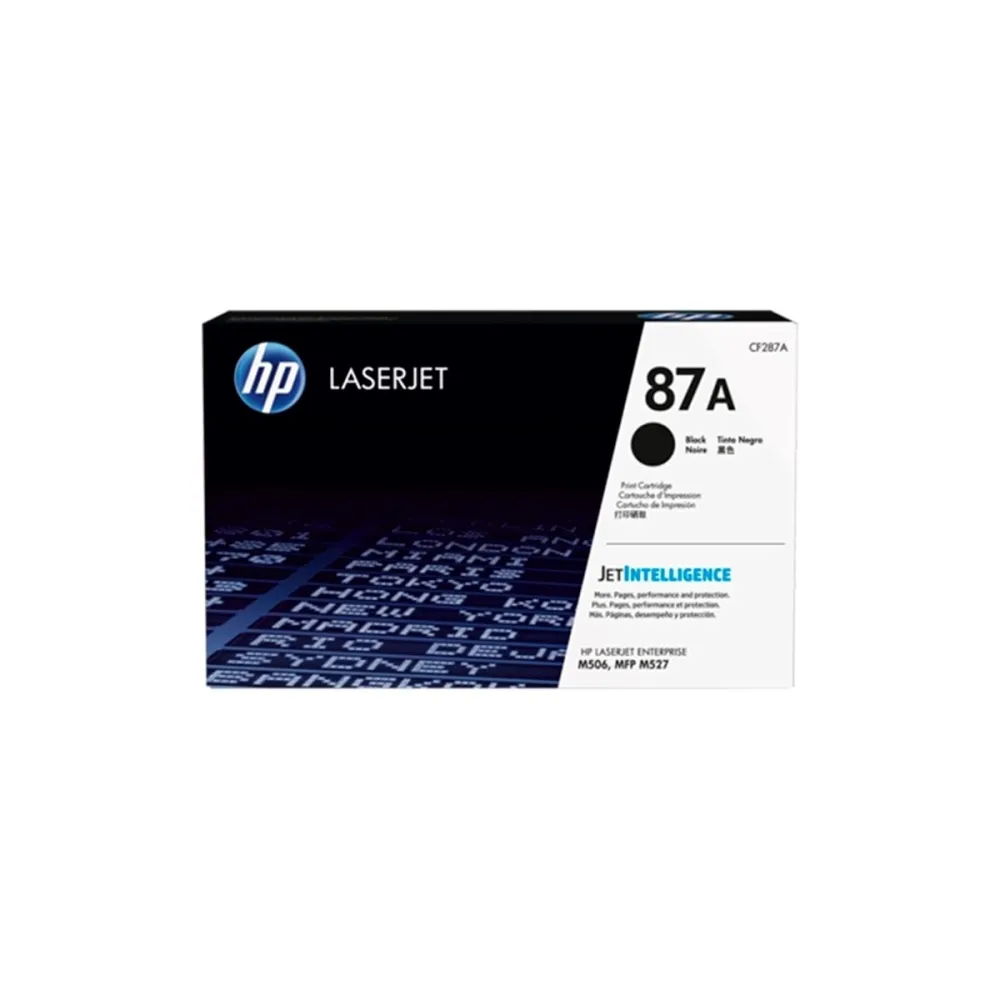 Toner original hp cf287a negru