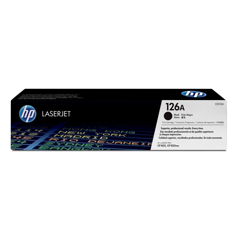 Toner original hp ce310a 1200 pagini negru