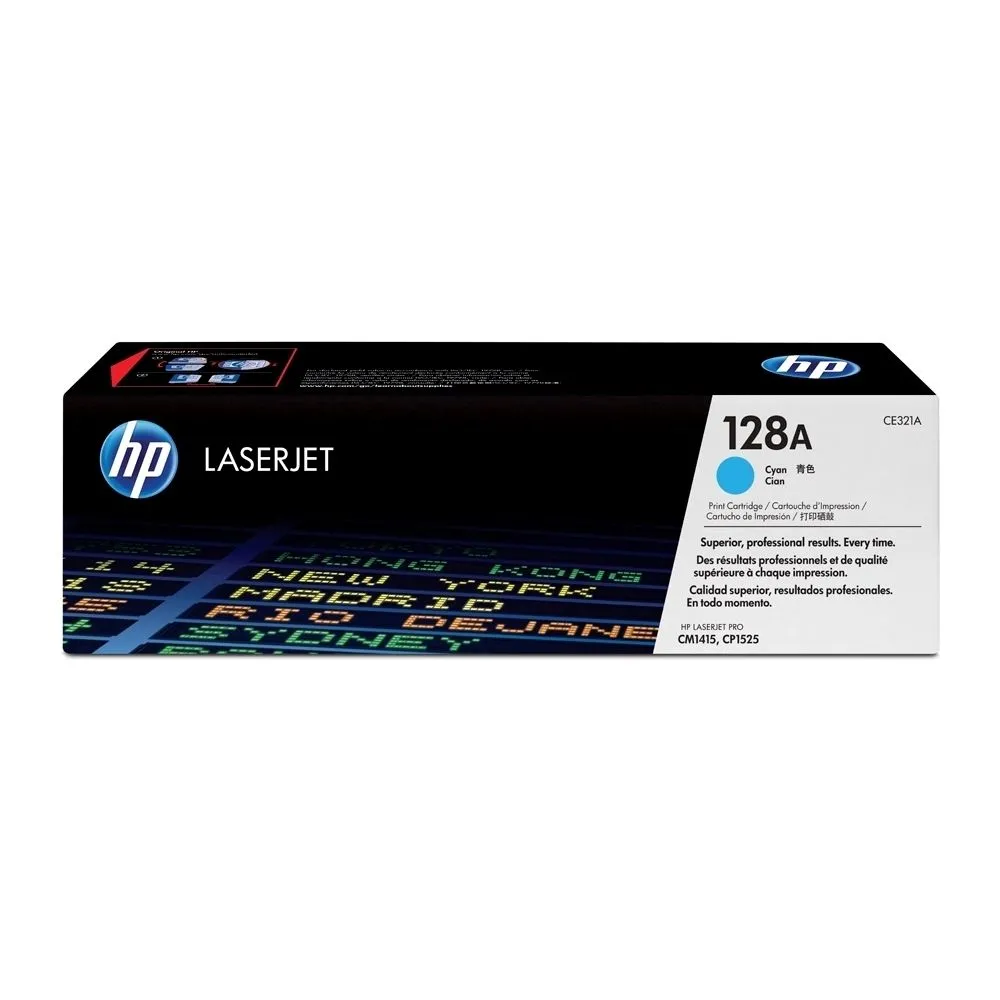 Toner original hp ce321a 1300 pagini cyan