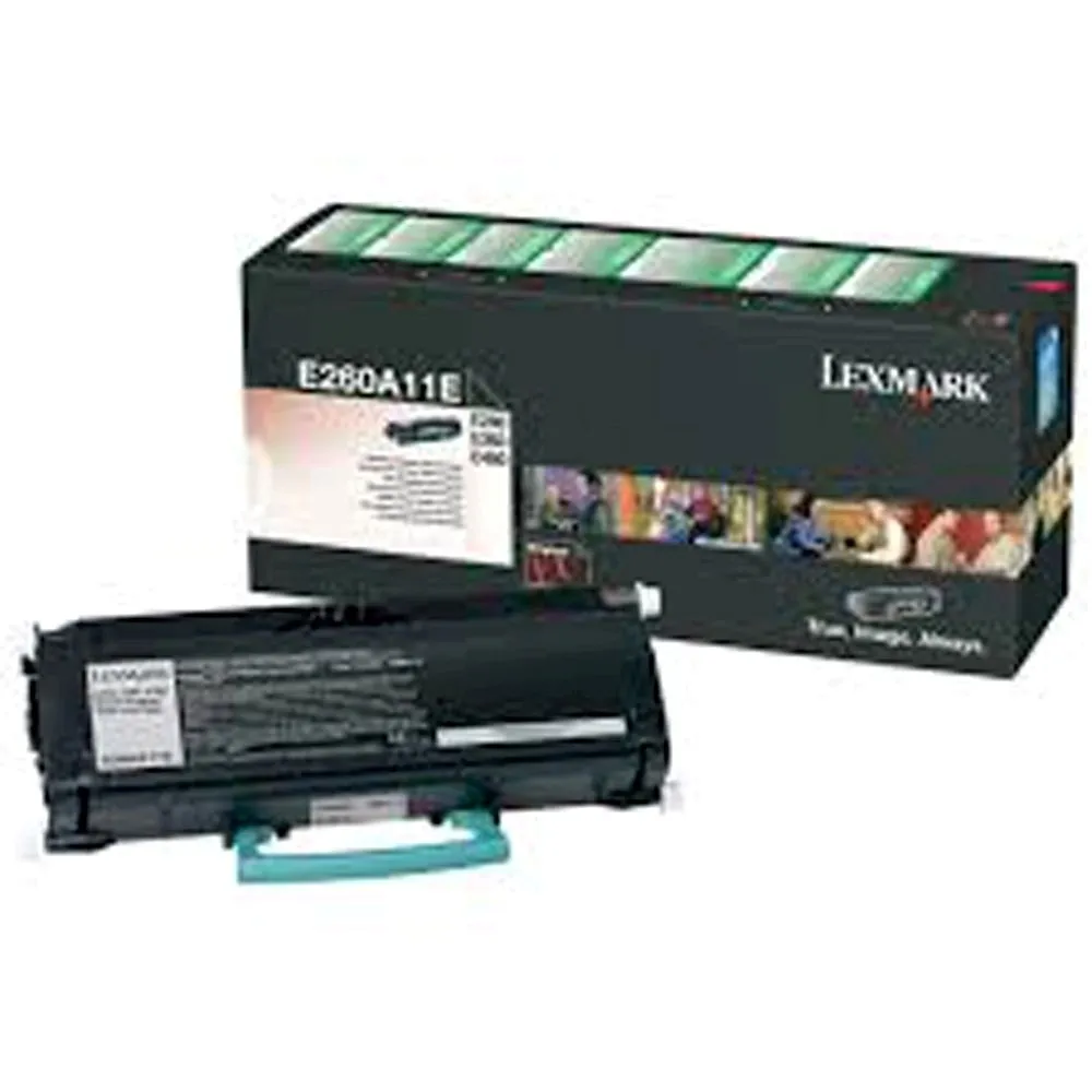 Toner original lexmark e260a11e 3500 pagini negru