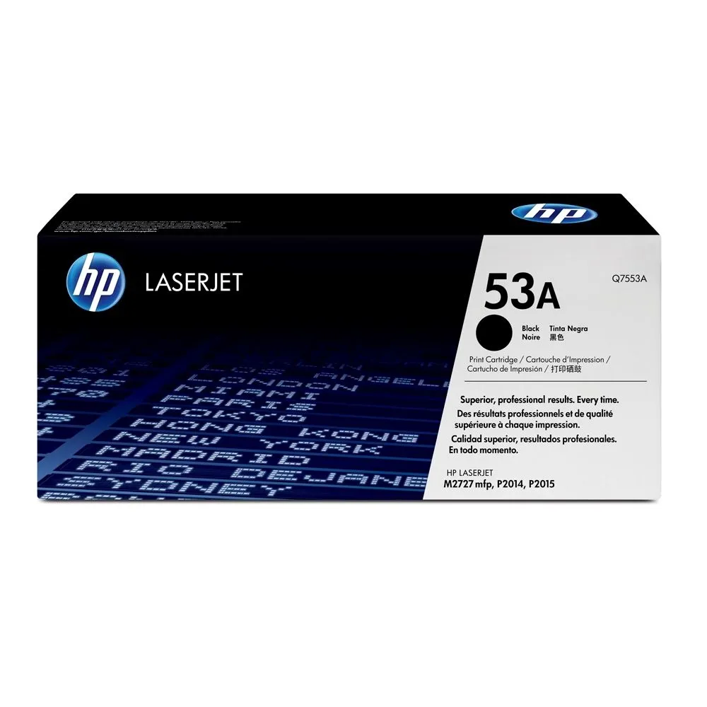 Toner original hp q7553a 3000 pagini negru