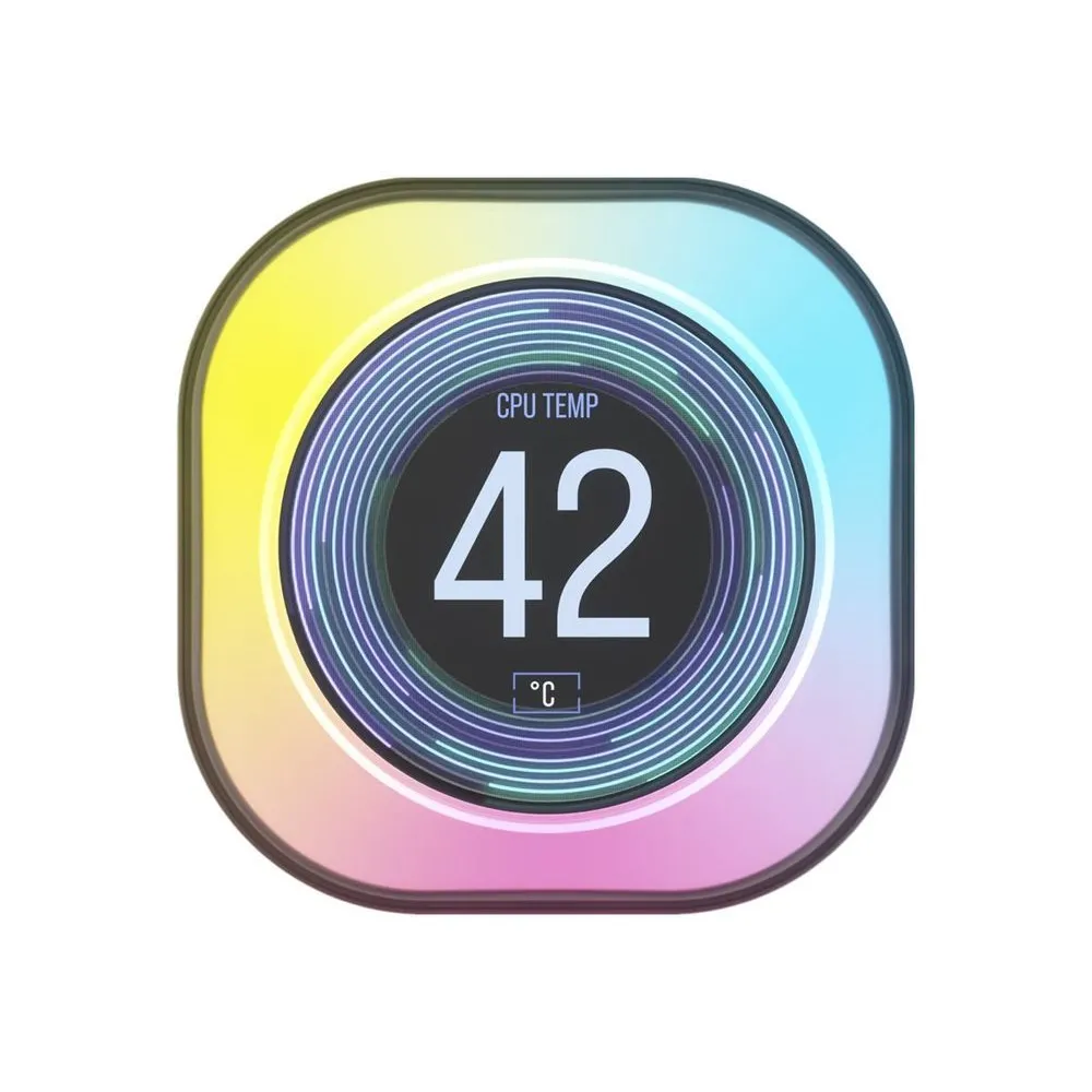 CORSAIR iCUE Link - liquid cooling system pump lcd screen module