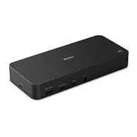 Lindy DST-Pro Universal Tip dock USB 3.2 Gen 2 (3.1 Gen 2) Type-C Negru