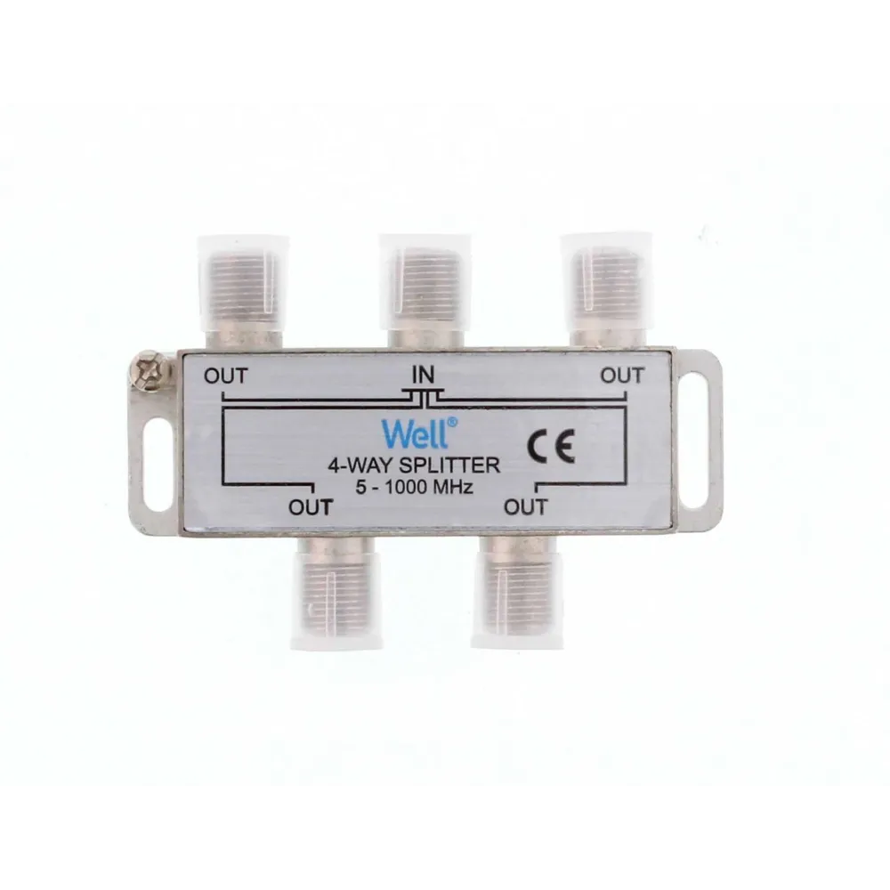 Spliter tv, 4 iesiri