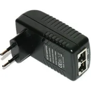 Alimentator 24V, 1A, adaptor POE, negru