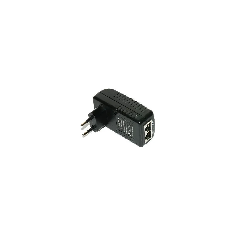 Alimentator 24V, 1A, adaptor POE, negru