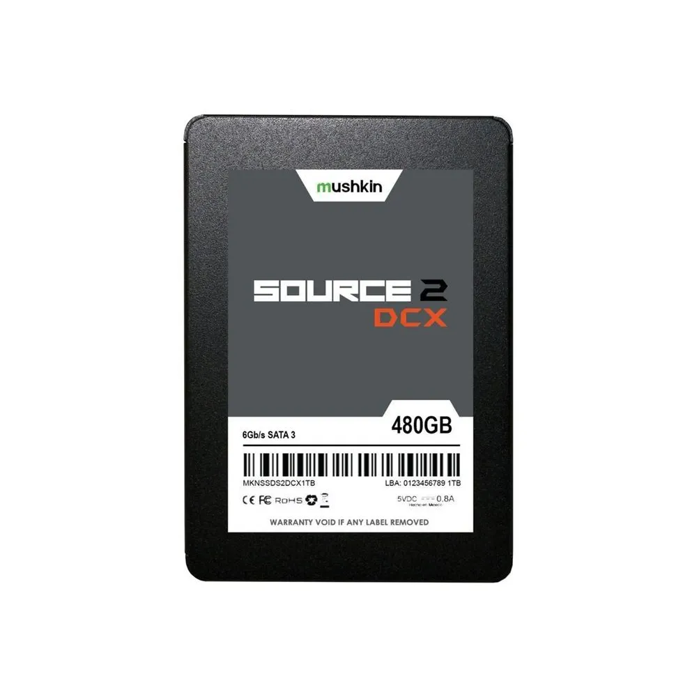Mushkin Source 2 DCX - SSD - 480 GB - SATA 6Gb/s