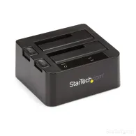 StarTech.com SDOCK2U313 stație docking driver stocare USB 3.2 Gen 2 (3.1 Gen 2) Type micro-B Negru