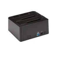 StarTech.com SDOCK2U313 stație docking driver stocare USB 3.2 Gen 2 (3.1 Gen 2) Type micro-B Negru