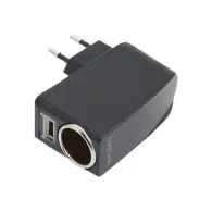 LogiLink power adapter - USB automobile cigarette lighter