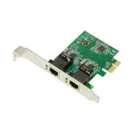 LogiLink - network adapter - PCIe 2.0 - Gigabit Ethernet x 2
