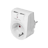 LogiLink power adapter - 2 x USB - 10.5 Watt