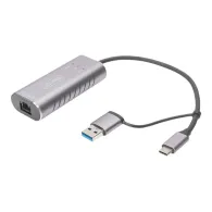 DIGITUS Network Adapter DN-3028 - USB-C / USB-A