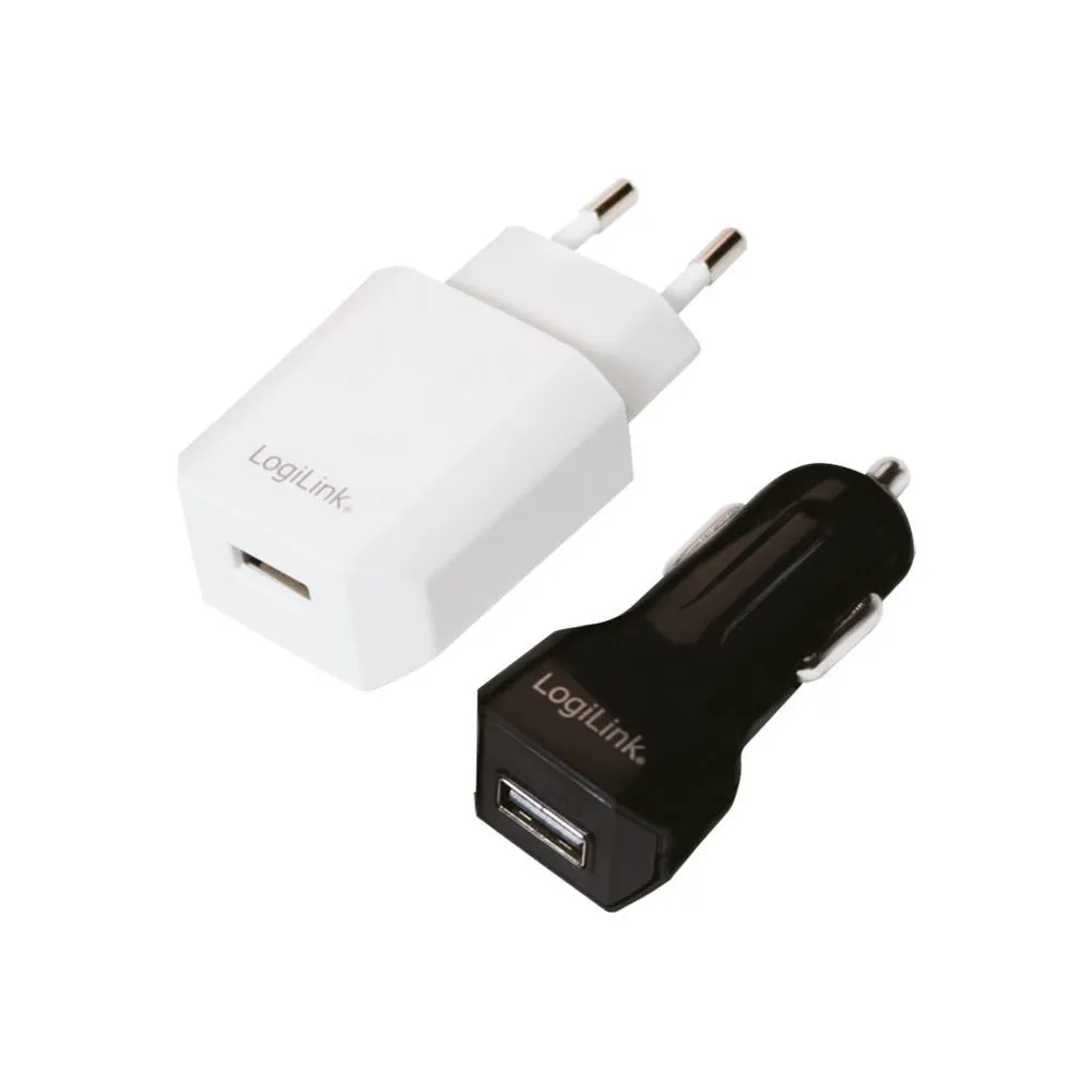 LogiLink travel power adapter - USB