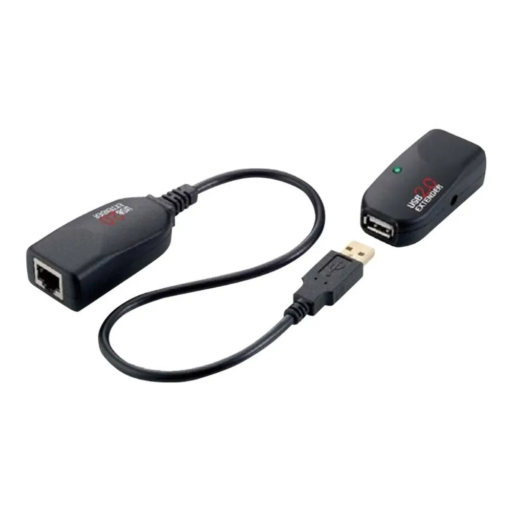 LogiLink USB 2.0 Cat. 5 Extender - USB extender - USB 2.0