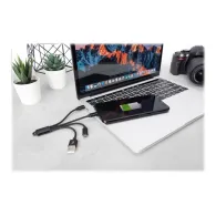 DIGITUS 3-in-1 lightning cable - lightning/USB/USB-C/Micro-USB - 15 cm