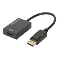 DIGITUS Video Converter DisplayPort to HDMI - 0.2 m