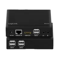 LogiLink - video/audio/USB extender - USB HDMI HDBaseT 2.0