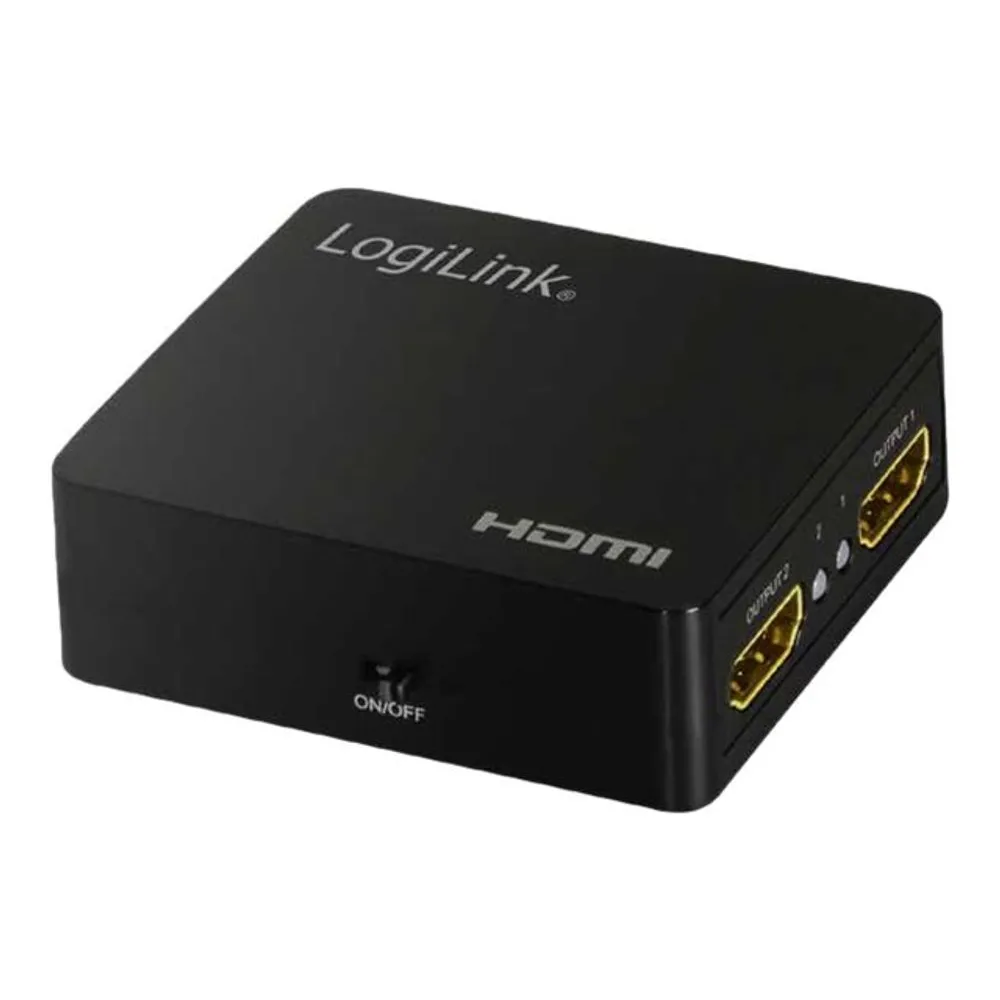 LogiLink - video/audio splitter - 2 ports