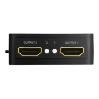 LogiLink - video/audio splitter - 2 ports