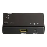 LogiLink - video/audio switch - 3 ports