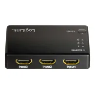 LogiLink - video/audio switch - 3 ports
