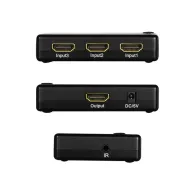 LogiLink - video/audio switch - 3 ports