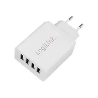 LogiLink power adapter - 4 x USB - 24 Watt