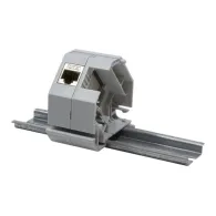LogiLink keystone jack DIN rail mounting adapter
