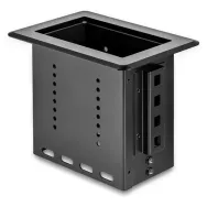 StarTech.com BEZ4MOD organizator de cabluri Birou Cutie cablu Negru 1 buc.