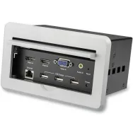 StarTech.com BOX4HDECP2 dispozitiv tip AV conferencing bridges 3840 x 2160 Pixel Ethernet LAN Argint