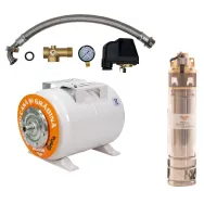 Kit pompa + hidrofor dunarea 24