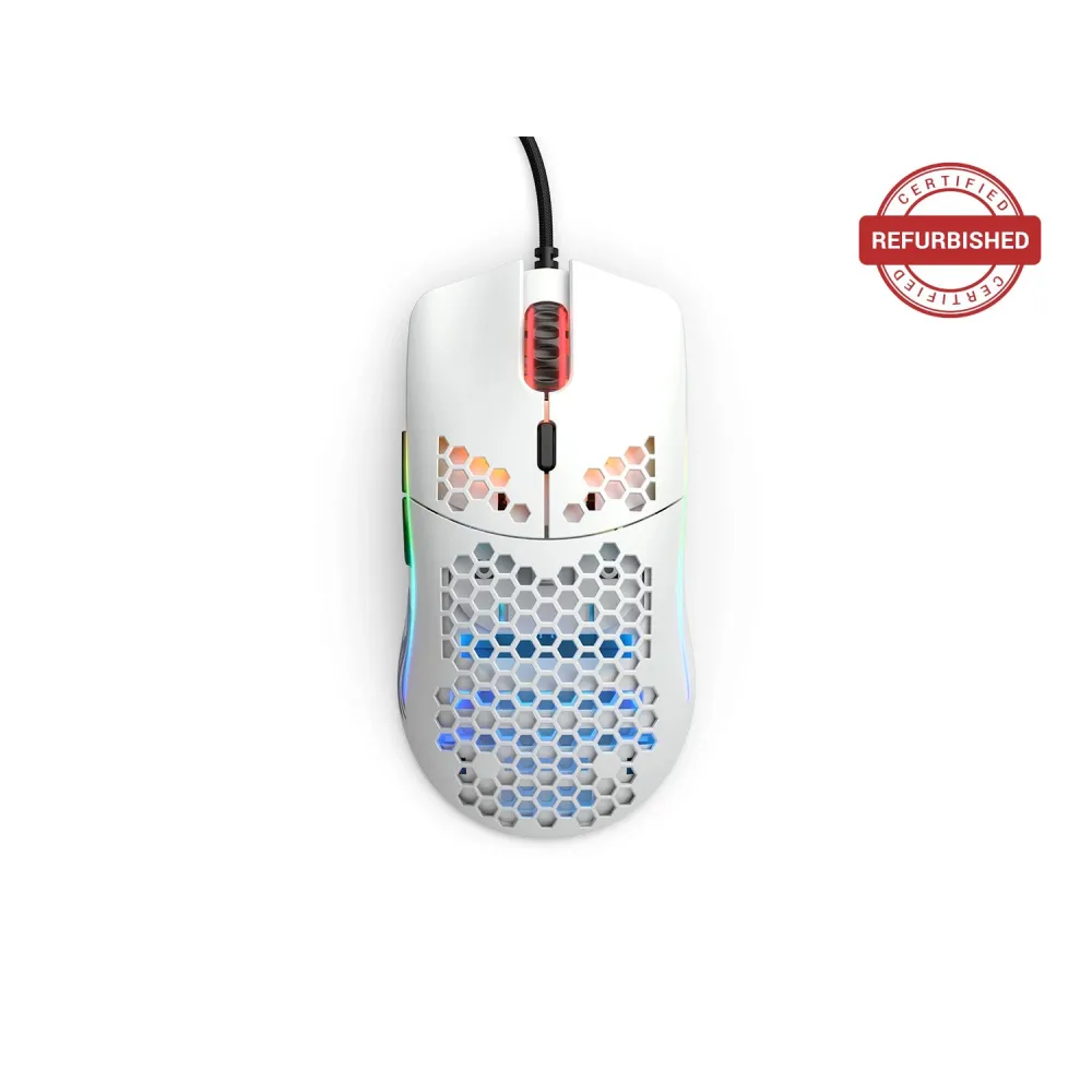 Mouse gaming glorious model o minus (matte white)