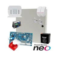 Kit alarma la efractie dsc neo cu sirena interioar